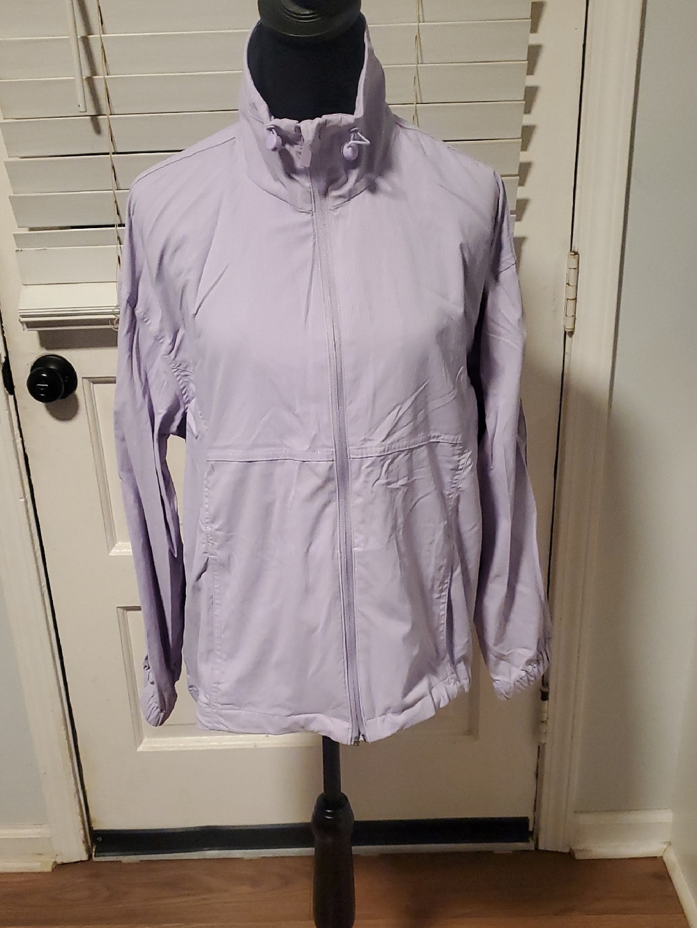 Chico's Light Lavender Utility Jacket